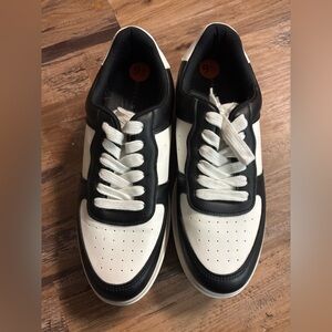 Madden Girl Black and White Sneakers size 9.5